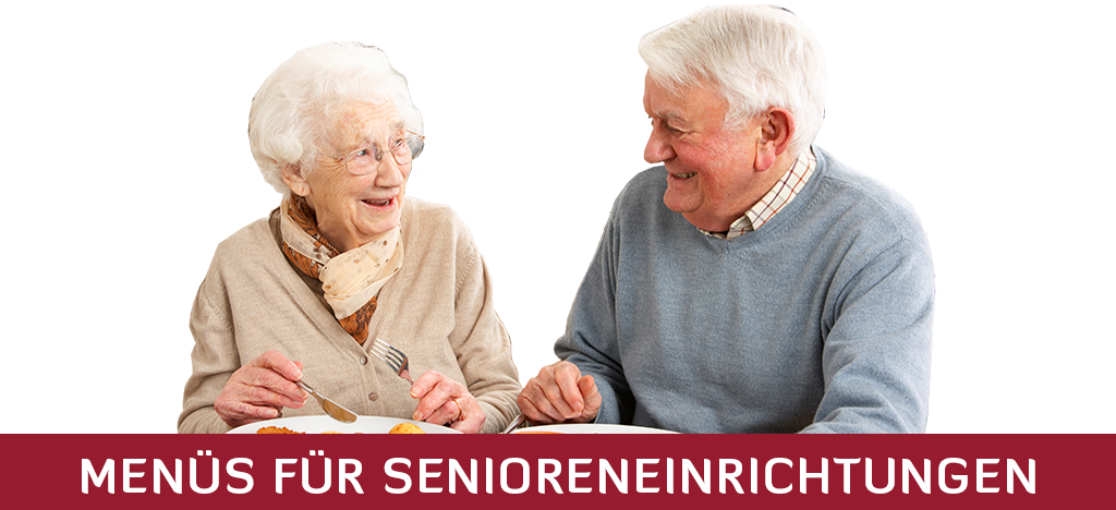 Menüs für Senioreneinrichtungen
