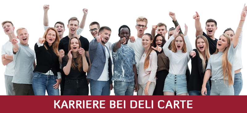 karriere-title Karriere bei deli carte